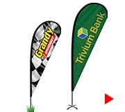Portable Teardrop Banners