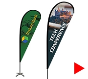 Portable Teardrop Banners